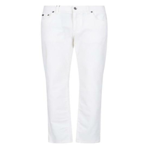 돌체앤가바나 스트레이트 팬츠 GY07CD G8JR8S9001 WHITE