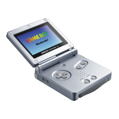 Nintendo 게임보이 어드밴스 SP (실버)