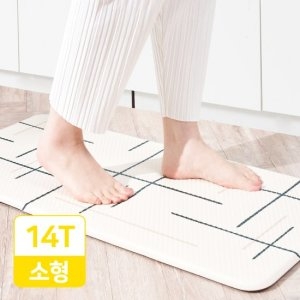  홈앤미 프리미엄 PVC 주방 욕실 현관 매트 발매트 14T 소