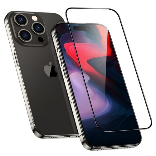 ESR 아이폰15 프로 맥스 50X 가이드 아머라이트 강화유리 보호필름