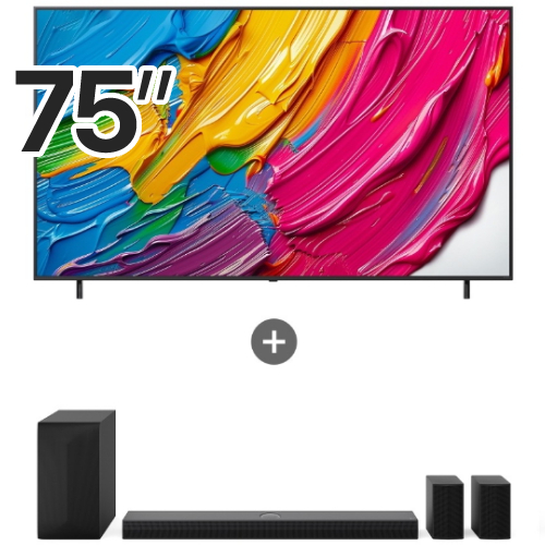 LG전자 QNED AI 75QNED65ABA (스탠드+사운드바, S70TR)