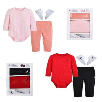 나이키키즈 조던긴팔에센셜박스세트 N253UU874 612M SIZE 백일선물 조카선물 바디슈트