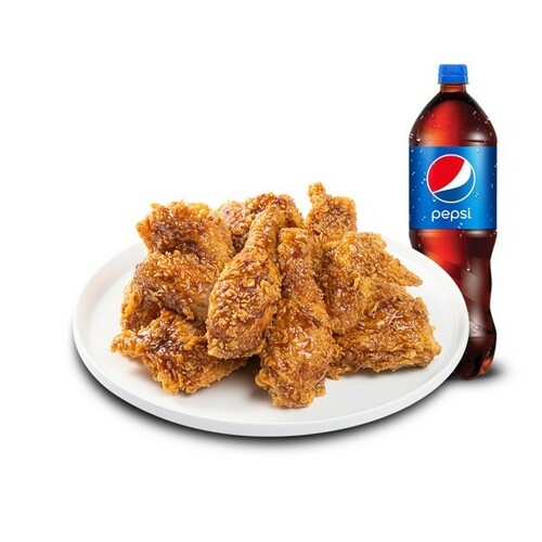 부어치킨 델리 간장 치킨+콜라1.25L