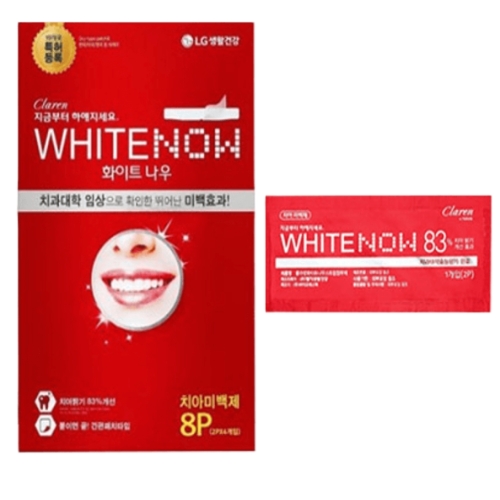 페리오 클라렌 화이트나우 미백스트립 8개입 (1개)_이미지