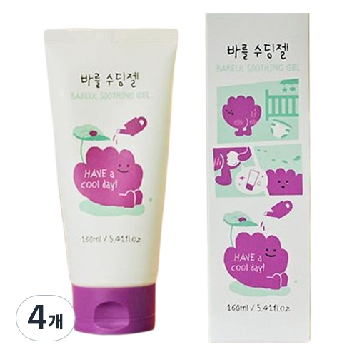 폴레드 바를 수딩젤 160ml (4개)_이미지