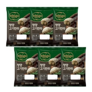 CJ제일제당 비비고 청양고기만두 200g (6개)_이미지