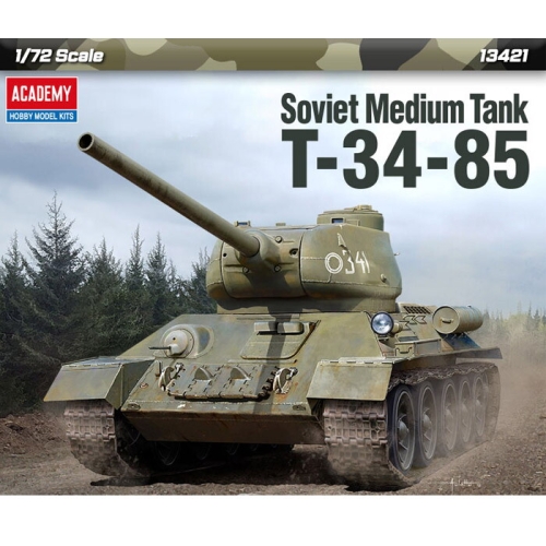 아카데미과학 1/72 소비에트 연방 중형전차 T-34-85
