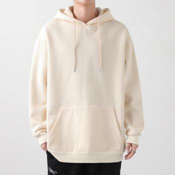 더블디 캐주얼 박시핏 커플 라운드 심플 후드티 IS-TS06 S9839361