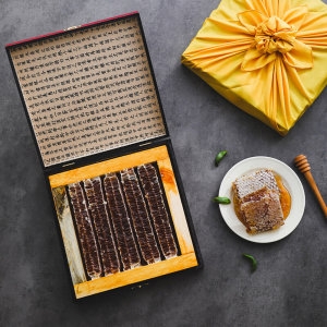 국내산 토종방식 꿀 벌집꿀 2kg (고가구포장)