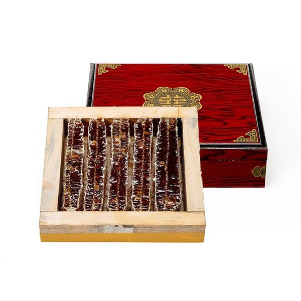 국내산 토종방식 꿀 벌집꿀 2kg (고가구포장)