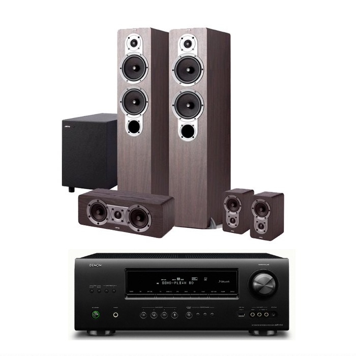 야모 S426 5.1채널 + 데논 AV리시버 (AVR-1912, SUB-210)_이미지