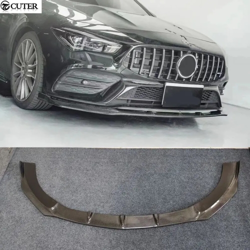 호환 2020-2022 메르세데스 CLA 클래스 C118 CLA35 CLA45S AMG 리어 범퍼 사이드 스플리터 스포일러..