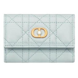 크리스찬디올 Jolie Glycine 지갑 플라시드 블루 까나쥬 양가죽 S3102UNJB_M00Z_이미지