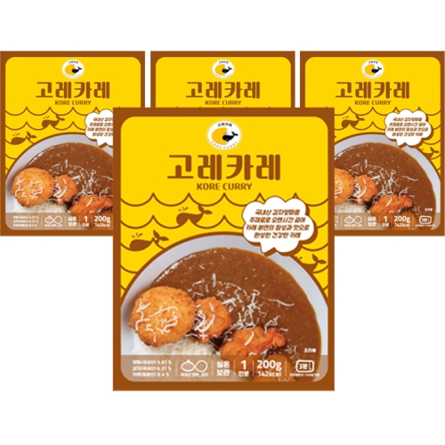 고레코리아 고레카레 수제카레 200g (4개)_이미지