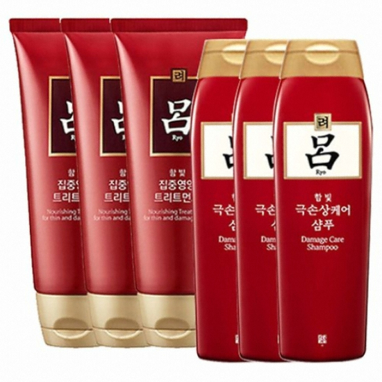 려 함빛 샴푸+트리트먼트 6종 세트