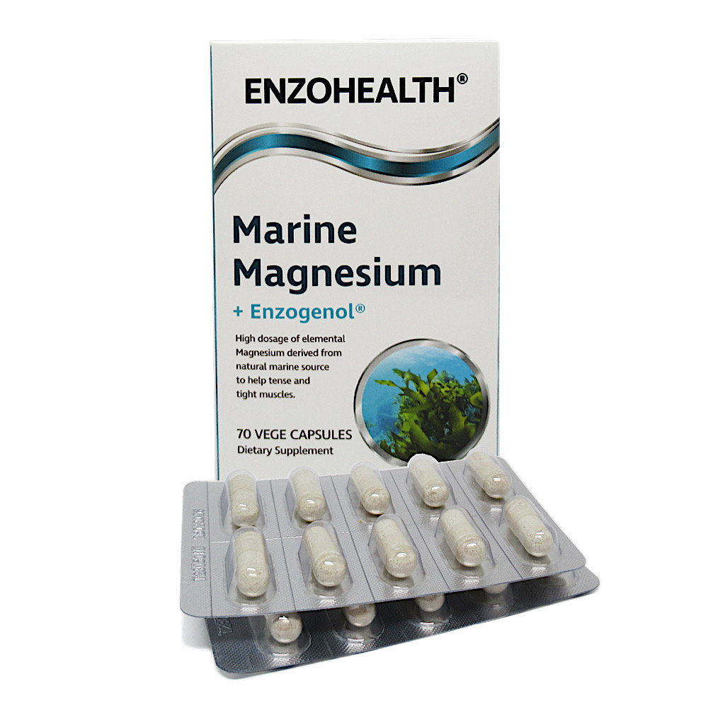 엔조헬스  마린 마그네슘 70베지캡슐 (해외) (1개)