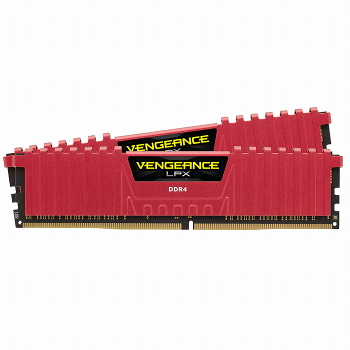 CORSAIR DDR4-4000 CL19 VENGEANCE LPX 레드 패키지 (16GB(8Gx2))