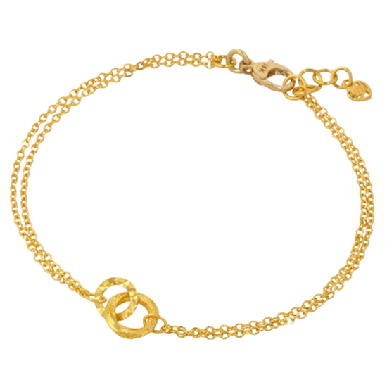 혼골드모아 골드모아 샤인 더블링 팔찌 7.5g