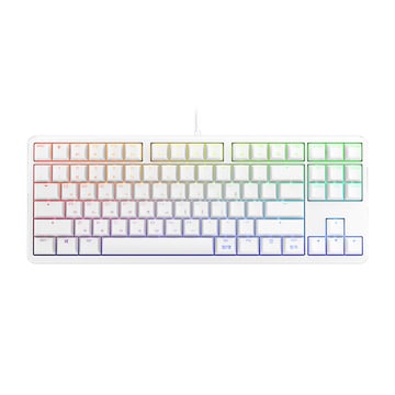 CHERRY G80-3000S RGB TKL 화이트 (흑축)