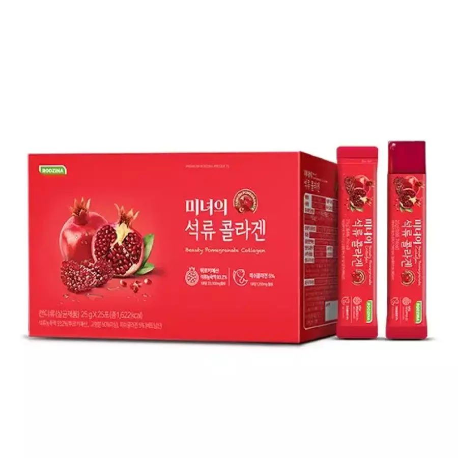 지케이라이프 로지나 로지나 미녀의 석류콜라겐 25g 25포 (4개)_이미지