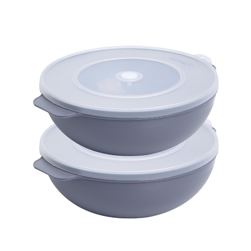 가쯔 쿡스 전자레인지 찜기 계란찜 라면 용기 1L 2개