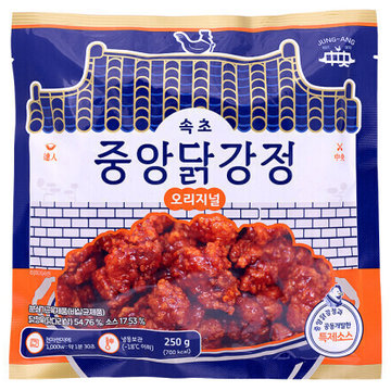 동해식품 속초 중앙닭강정 오리지널 250g (3개)_이미지