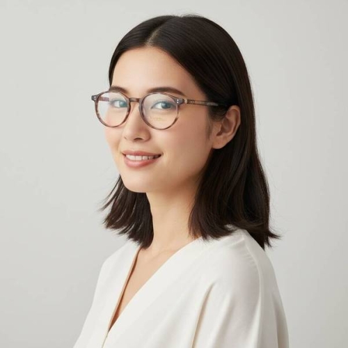 무슈 블랑 안경테 MS-HUBERT 508 라운드 아세테이트 안경 1582258