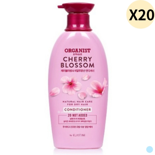 오가니스트 체리블라썸 수분영양 컨디셔너 500ml (20개)_이미지