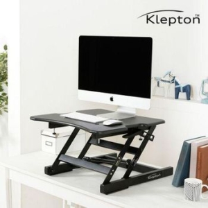  프렌즈에프앤비 원터치 높이조절 싱글 스탠딩책상 거치형