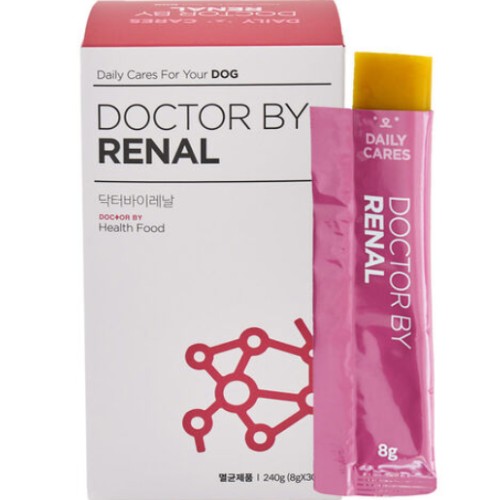 펫원 닥터바이 독 레날 신장 영양제 240g (8g x 30p)