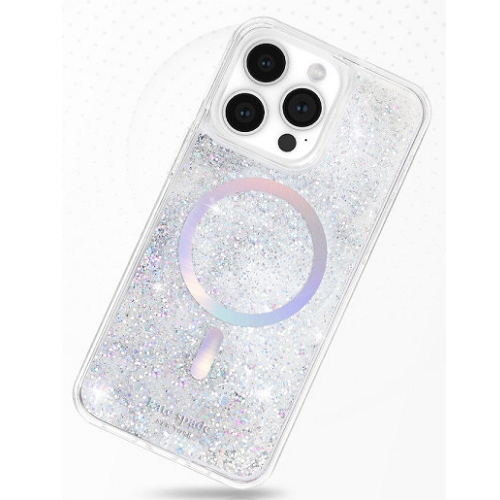 케이스메이트 아이폰15 프로 Liquid Glitter Opal 맥세이프 범퍼 케이스_이미지