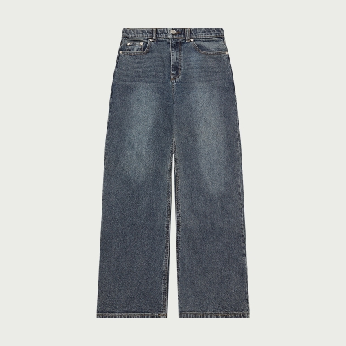 여성 스판 히든밴딩 와이드데님 10530-155-603-10