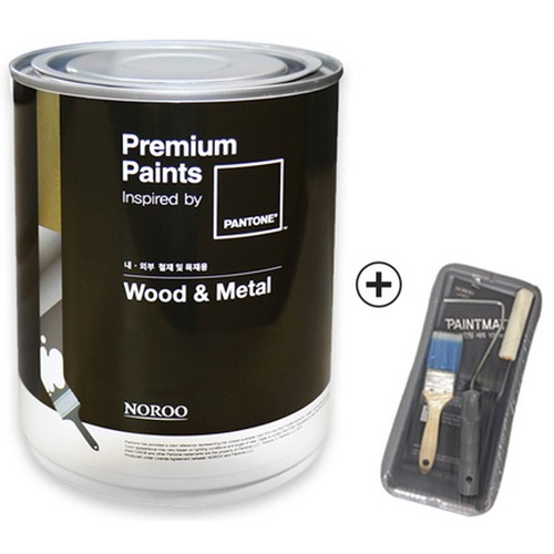 노루페인트 팬톤 우드앤메탈 페인트 간단세트