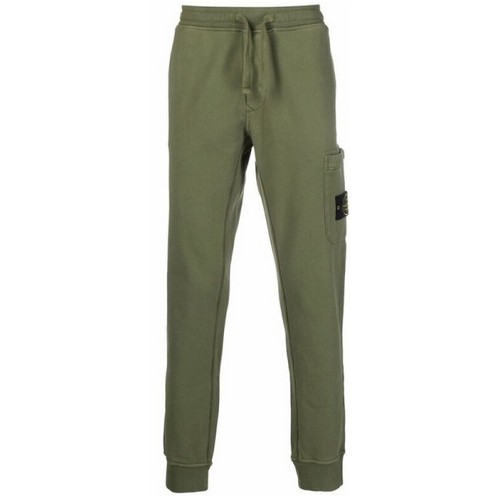 스톤아일랜드 스웨트 팬츠 761564551 (V0058, 그린)_이미지