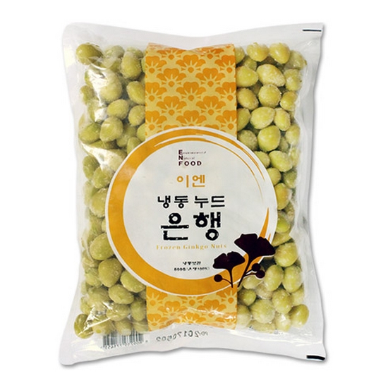 이엔푸드 냉동 누드 은행 500g (1개)_이미지