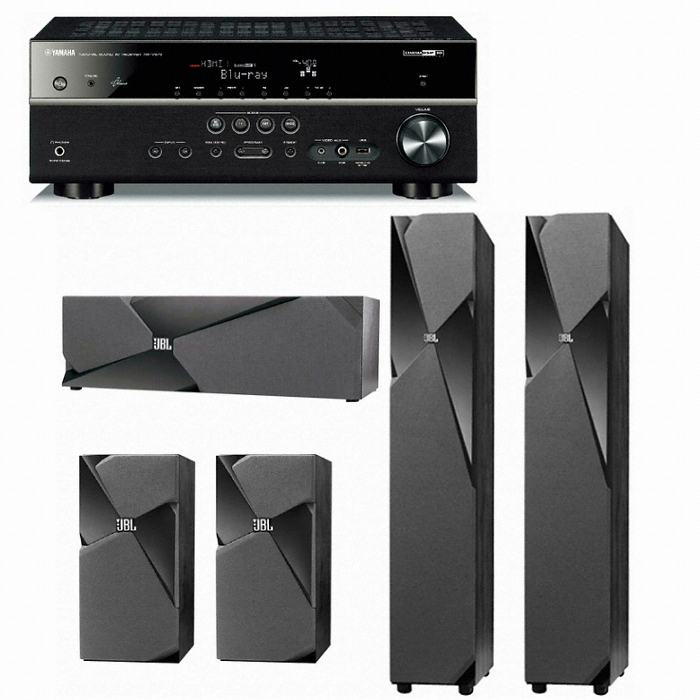JBL Studio 190 5.0채널 + 야마하 AV리시버 (RX-V573)