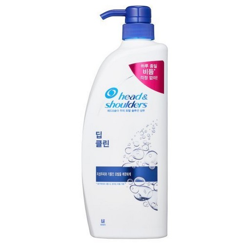 한국P&G 헤드앤숄더 딥 클린 샴푸 850ml (3개)