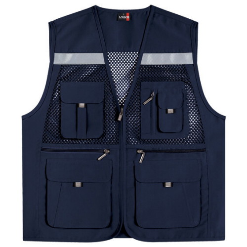 랜더스 고급 반사 왕망사 조끼 LD-453_이미지