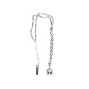 MLB 여성 스퀘어 펜던트 목걸이 32JA03111-10W