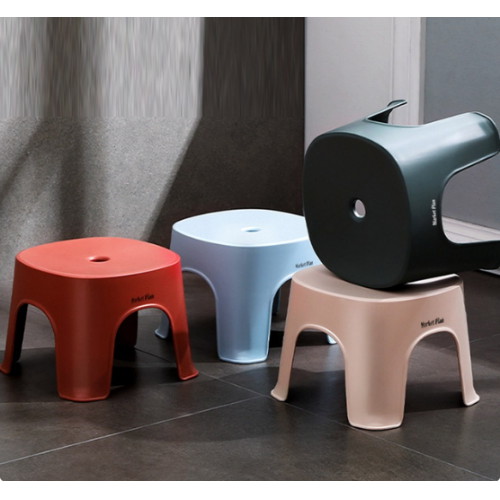 마켓플랜 심플 라운드 욕실의자