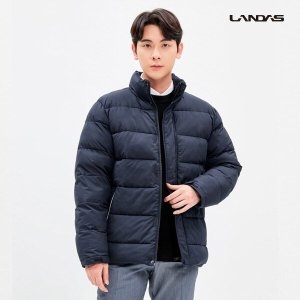 랜더스 루페코리아 숏패딩 투레이어 웰론 패딩 자켓 점퍼_JK580W 블랙