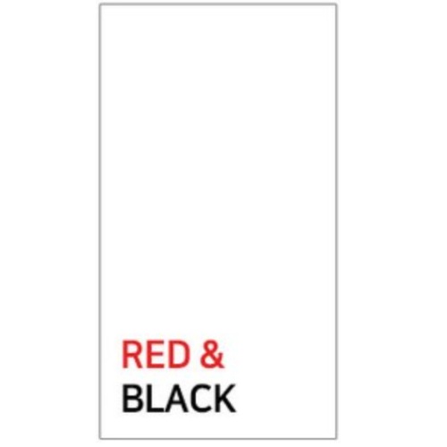 niimbot B21 PRO 라벨지 38 x 70mm (화이트 레드/블랙)_이미지