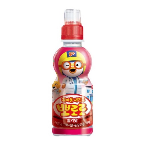 팔도 뽀로로 딸기맛 235ml (1개)_이미지
