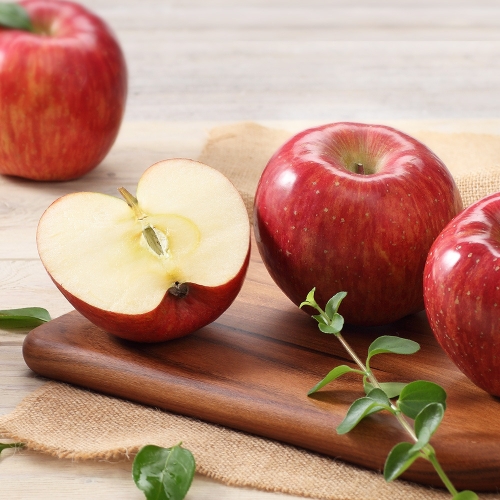 산들네 보조개사과 꼬마사과 흠과 18~22과 3kg (1개)