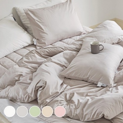 부드러운 60수 순면 차렵이불 패드세트