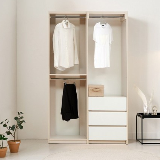 BIF보루네오 디토 시스템행거 드레스룸 B세트 1200