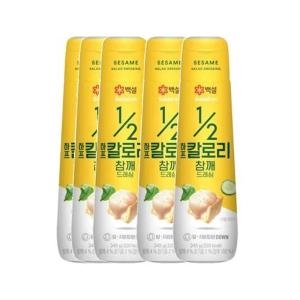 백설 하프칼로리 참깨드레싱 245g (5개)_이미지