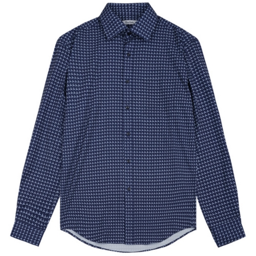 피에르가르뎅 스퀘어 프린트 노말핏 셔츠 PKDS3917_이미지