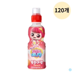 웅진식품 캐치 티니핑 복숭아맛 200ml (120개)_이미지