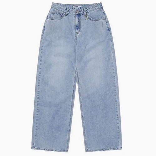 여성 썸머 와이드 핏 데님 팬츠 J6222KDP02BLL